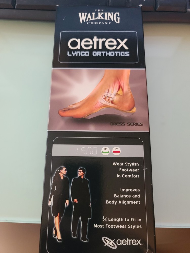 Lynco Orthotics aetrex Women’s Dress Series L500 Arch Support – Size 9