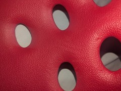 BackJoy Posture+ Ergonomic Seat Cushion Posture Support Red Black Used, Red
