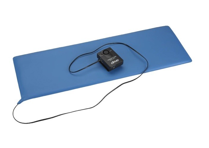 Drive Pressure Sensitive Bed Patient Alarm With Reset Button 11” X 30” Bed Pad