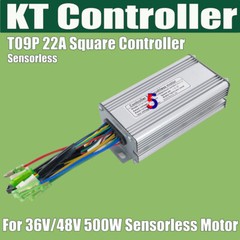KT Controller 36V500W 48V500W 9mosfer 22A +Hall Sensor or Sensorless controller