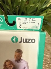 Juzo Soft 2002 Knee-High Compression Silicone Dot Band CT 30-40mmhg