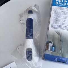 Suction Grab On Bar 11.5″ L New -Help My Balance-blue Jay