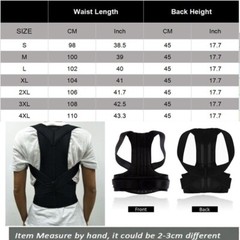 Corrector de Postura Invisible Debajo de la Ropa para Hombres y Mujeres
