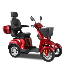 800W Heavy Duty Seniors Mobility Scooters 500lbs 60V/20A 31 miles 15 mph