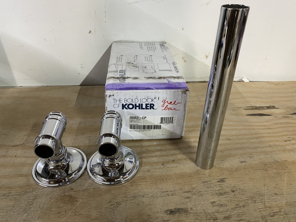 Kohler K-26503-CP Eclectic 12″ Grab Bar, Polished Chrome *PARTS ONLY*