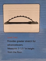 Waist Relax Mate Back Massager Stretching Device Pain Relief Lumbar Support Mat