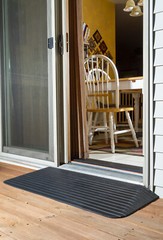 3/4″ Maximum Rise – Silver Spring Rubber Solid Threshold Ramp