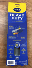 Dr. Scholl’s Heavy Duty Support Insoles Men 200 lbs+ Wide Tall Sizes 8-14 NEW