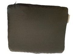 Purple Gel Seat Cushion Black Removable Zip Cover Lightweight Orthopedic Support