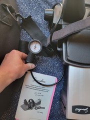 Saunder Cervical Traction Device with Carrying Bag And Instructions Neck 199594