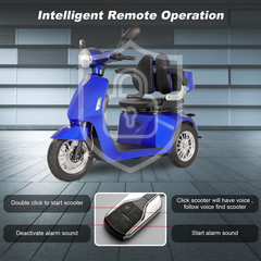3 Wheels Electric Mobility Scooter 800W 60V 20AH Battery Motor For Adult Seniors