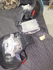 Complete WHILL C2 Drive System (Left + Right Motors + Control Box)