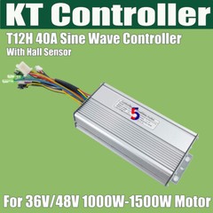KT 40A controller 36V/48V 1000W 40A KT sine wave controller for ebike