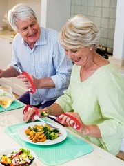 Adaptive Utensils for Disability Gadgets Swivel Fork Spoon Easy White + Red