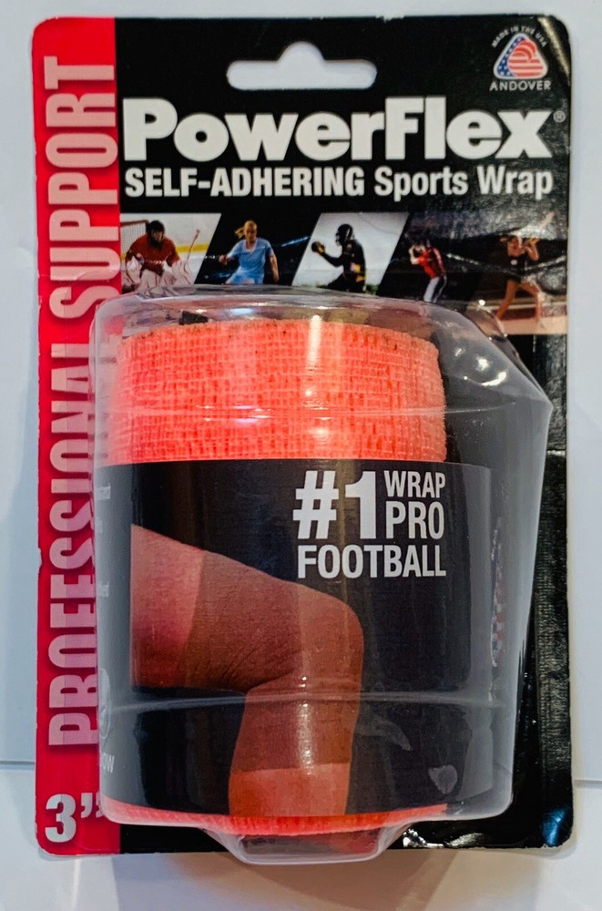NIB Sports Wrap PowerFlex Self-Adhering , Neon Pink, 3″ Sports Wrap.