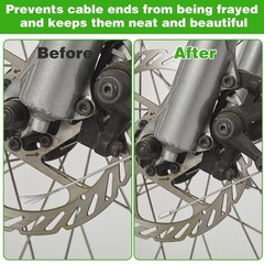 14Pcs Brake Cable Parts for Walkers Replace, Drive Rollator 45 inches, 1