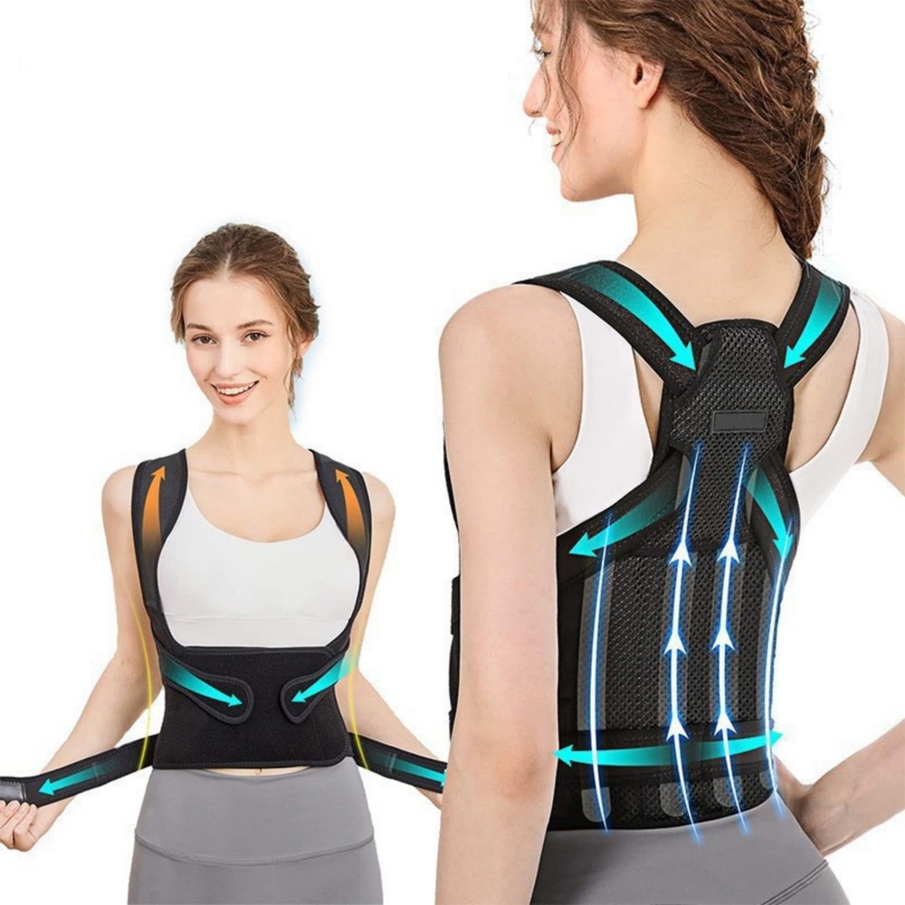 LAROTSUBA Back Brace for Women and Men,Shoulder Small, Black
