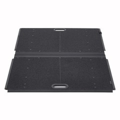3′ Silver Spring Aluminum Butterfly Folding Patio Door Ramp with Carrying Bag