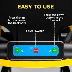 Foldable 3-in-1 Electric Stair Climbing Power Wheelchair w/ Safety Belt