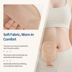 Deraymi 20 Pack Ostomy Bags One-Piece Colostomy Bags with Clamps Closure | 15…