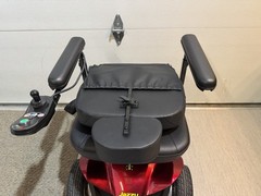 Open Box Pride Jazzy Elite ES Power Wheelchair Red w/ Charger – Unused