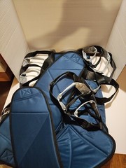 Size M Full Body Mesh Patient Lift Sling, Head and Back Support, Toileting