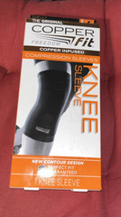 COPPER Fit FREEDOM COPPER INFUSED COMPRESSION KNEE SLEEVE Unisex – Large