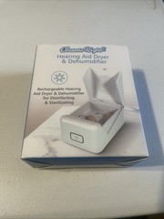 Blue Echo Cleanse Right Hearing Aid Dryer & Dehumidifier UV Recharagable T30