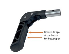 Universal Foldable Push Handle. Fits on 19mm Tubes With 6mm Hole