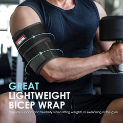 Bicep Tendonitis Brace Compression Sleeve Support, Upper Arm Brace Tricep Bicep