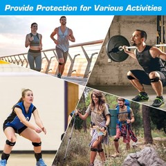 IPOW Patella Tendon Knee Strap 2 Pack Knee Pain Relief & Patella Stabilizer K…