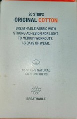 New KT Tape Cotton Strips 2″ x 10″ Breathable 20 Count Unopened