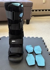 Össur Formfit Tracker Air Walker Boot Size Large Pneumatic Cam Walking Splint
