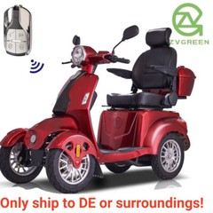 800W Heavy Duty Four Wheel Mobility Scooters for Seniors & Adult 500lbs Capacity