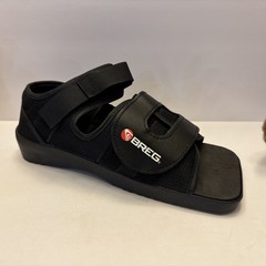 Breg Square Toe Post Op Shoe Medium Foot Brace Boot PostOp