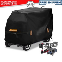 Mobility Scooter Cover 600D All-Weather Protection – 77″ x 29″ x 47″