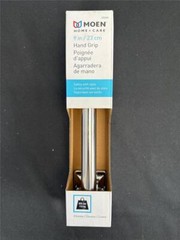 ^ Moen 9in Hand Grip Chrome Finish Safety With Style Holds 250 Pounds Brand New