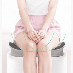 Memory Foam Seat Cushion with Back Support, Orthopedic Tailbone Pain Relief Cush