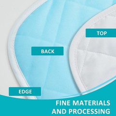 Bed Pads Washable Waterproof ,44″x52″ 2 Pack, Heavy Absorbency Reusable Incon…