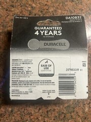DURACELL. Zinc Air 1.45 V.DA10B32.Brand New.32 Batteries. Exp.mar 2026