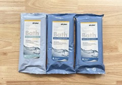 New Stryker Sage Comfort Bath Cleansing Washcloths 3-Pack **Different Weights