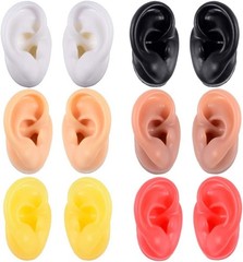 Soft Silicone Ear Model for Hearing aid 1:1 Human Ear Ear Model Simulation Di…