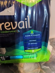 4 Packs (60 Count) Tena Prevail Dry Comfort Underwear Size Large 44″- 55”