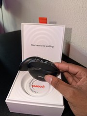 Eargo 6 Rechargeable Hearing Aid, Charging Case, Black, Original Box