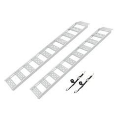 Heavy Duty Straight Ramps – Rustproof Aluminum, 1,250 lb Capacity for Equipment