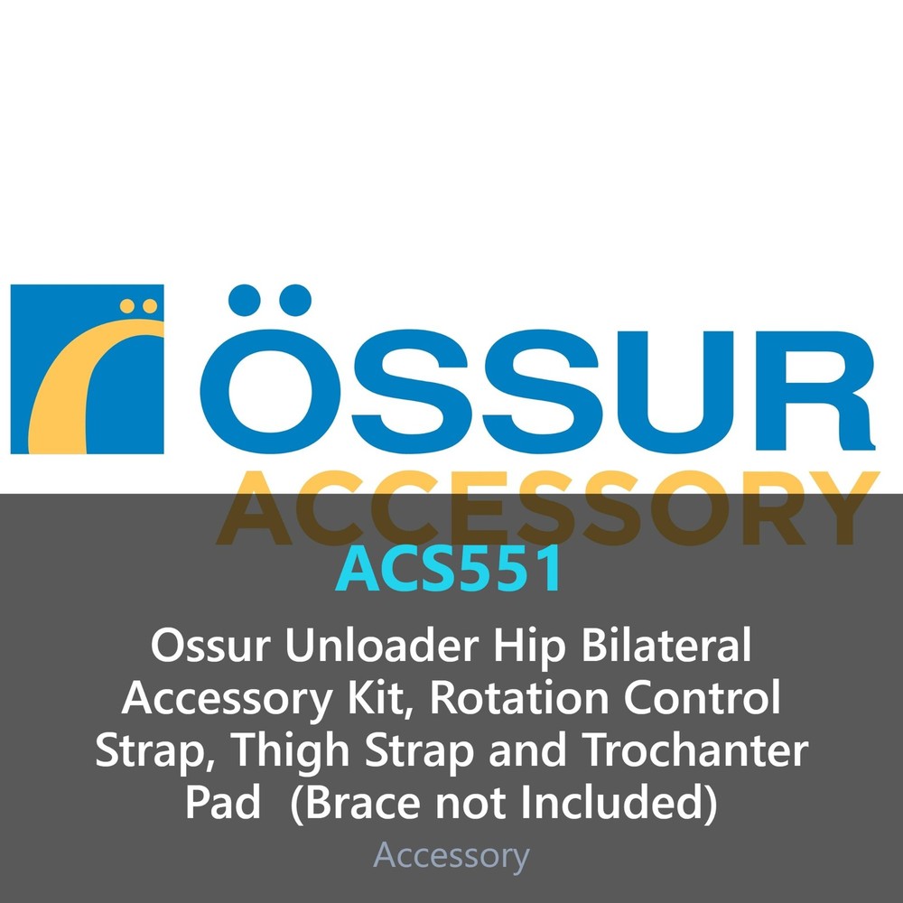 Ossur Unloader Hip Bilateral Kit, Sizes S to 2XL (Brace not Included)
