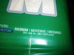 NEW Medline Fit Right Plus Briefs Incontinence Aid Quantity 20 MEDIUM White