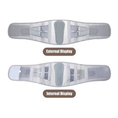 Adjustable Lower Back Brace Lumbar Support Waist Belt For Men Women Pain Relief