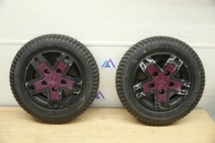 PAIR Drive Wheels Tires for Quantum Edge 3, Stretto & 4Front Chairs WHL1703588
