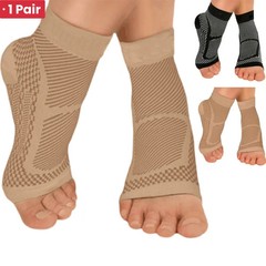 1Pair Sports Ankle Support Brace Compression Sleeve Plantar Fasciitis Sock